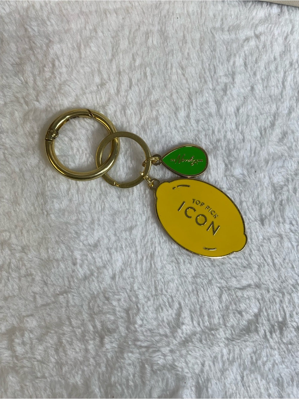Lemon bag charm